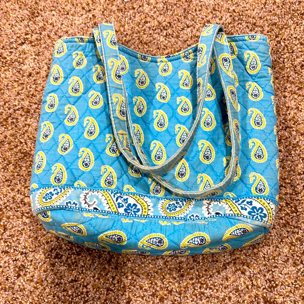 Vera Bradley Sky Blue Purse - Picture 1 of 6